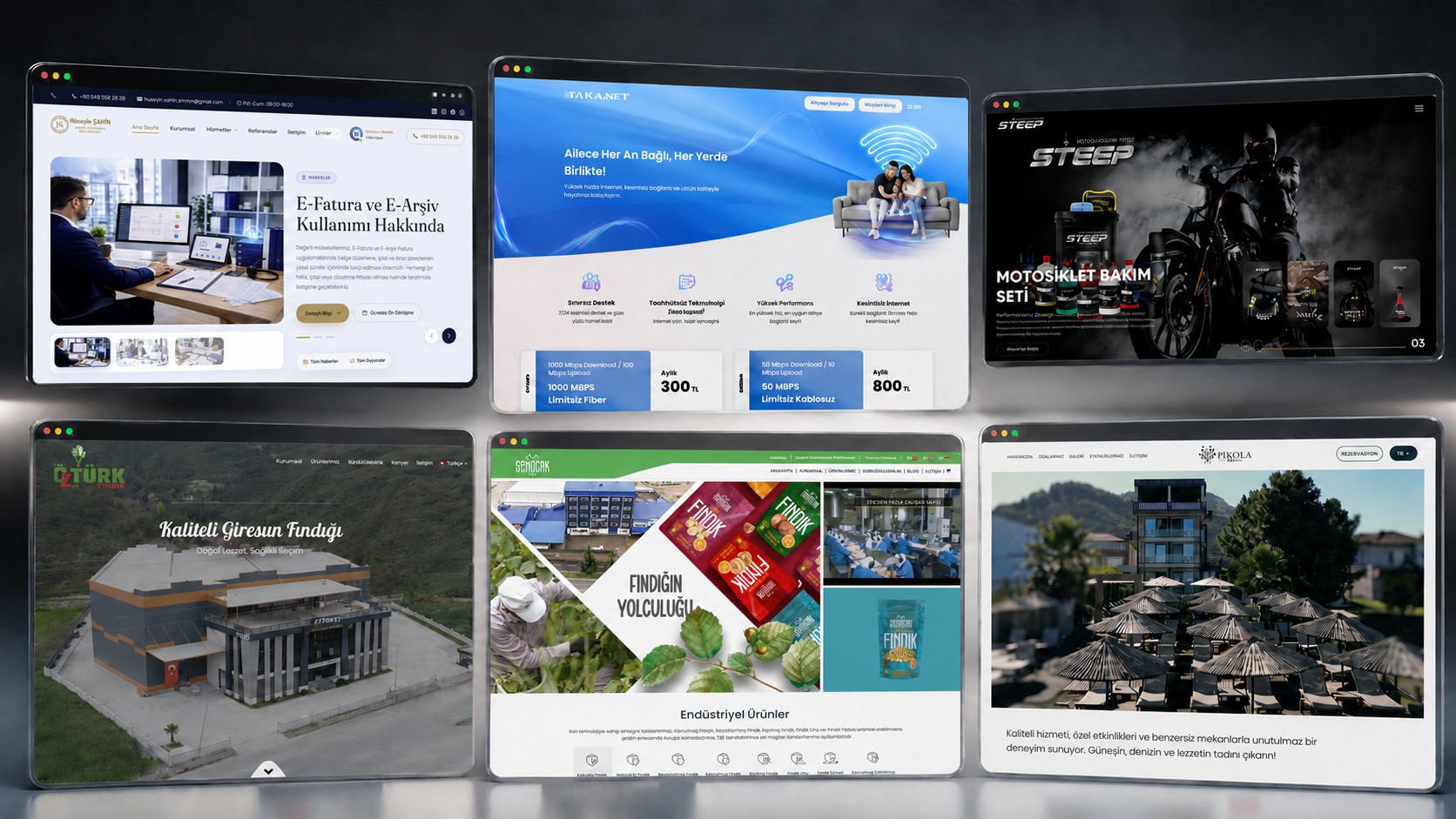 Kurumsal web sitesi projesi